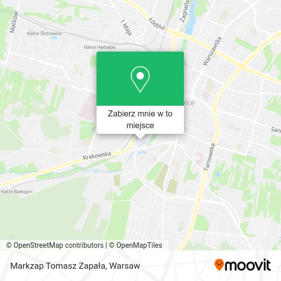 Mapa Markzap Tomasz Zapała