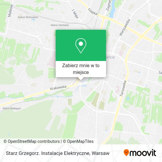 Mapa Starz Grzegorz. Instalacje Elektryczne