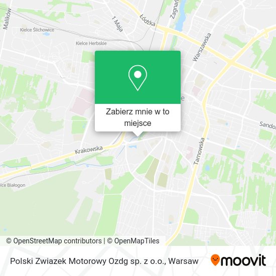 Mapa Polski Zwiazek Motorowy Ozdg sp. z o.o.