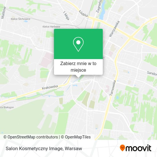 Mapa Salon Kosmetyczny Image