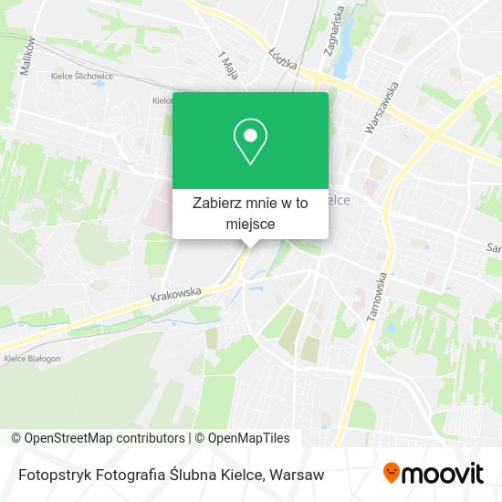 Mapa Fotopstryk Fotografia Ślubna Kielce