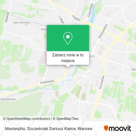 Mapa Masterphu. Szcześniak Dariusz Kielce