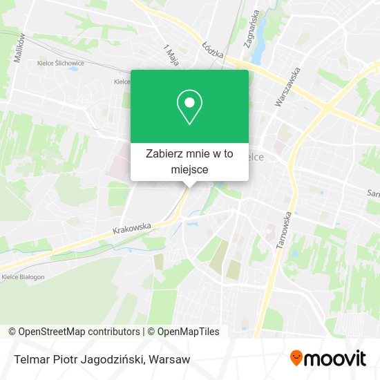 Mapa Telmar Piotr Jagodziński