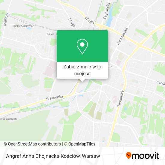 Mapa Angraf Anna Chojnecka-Kościów