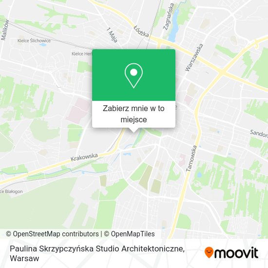 Mapa Paulina Skrzypczyńska Studio Architektoniczne