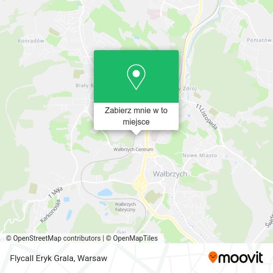 Mapa Flycall Eryk Grala