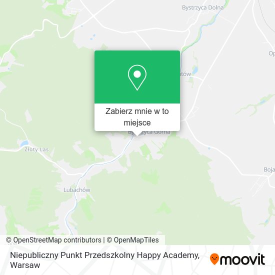 Mapa Niepubliczny Punkt Przedszkolny Happy Academy