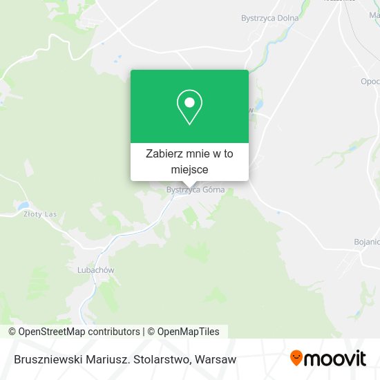 Mapa Bruszniewski Mariusz. Stolarstwo