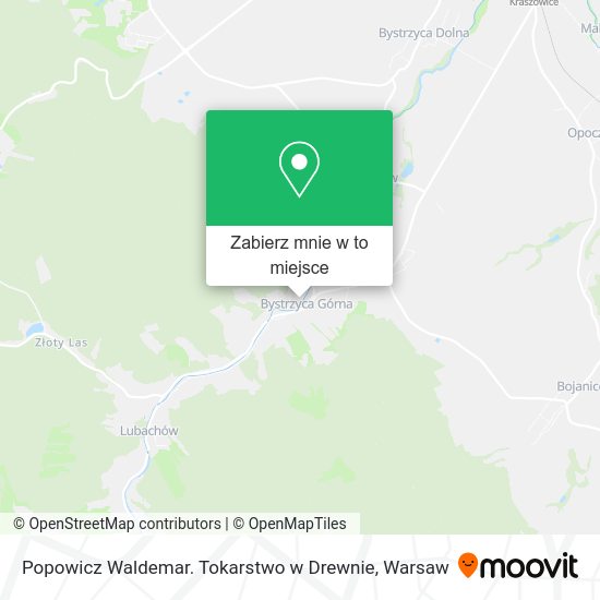 Mapa Popowicz Waldemar. Tokarstwo w Drewnie