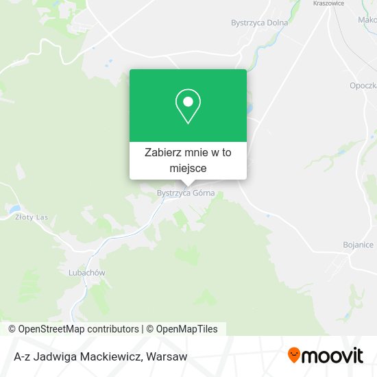 Mapa A-z Jadwiga Mackiewicz