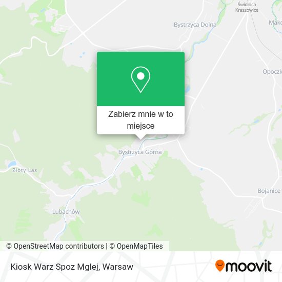 Mapa Kiosk Warz Spoz Mglej