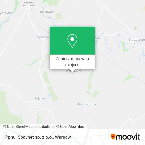 Mapa Pphu. Spavnet sp. z o.o.