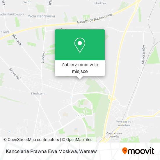 Mapa Kancelaria Prawna Ewa Moskwa