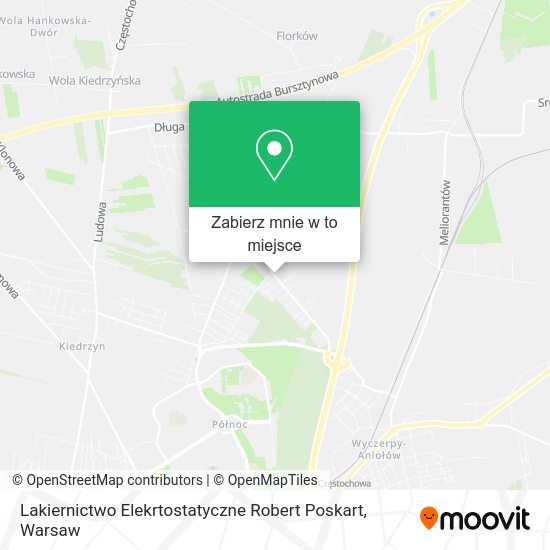 Mapa Lakiernictwo Elekrtostatyczne Robert Poskart