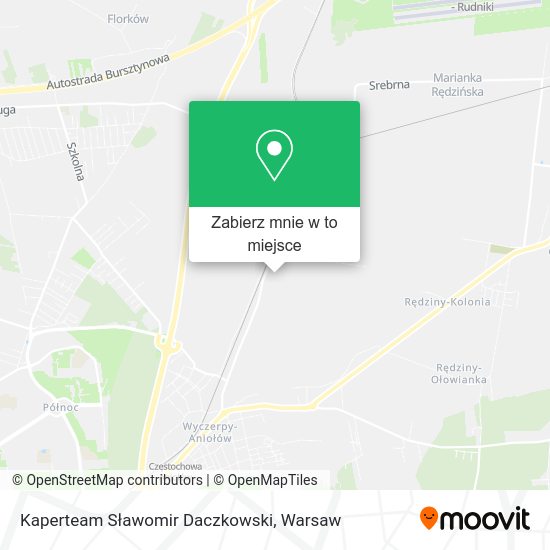 Mapa Kaperteam Sławomir Daczkowski