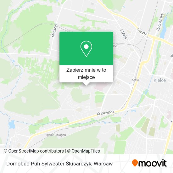 Mapa Domobud Puh Sylwester Ślusarczyk