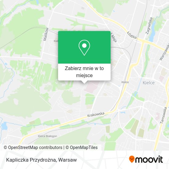 Mapa Kapliczka Przydrożna