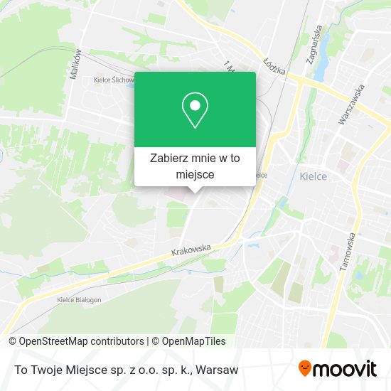 Mapa To Twoje Miejsce sp. z o.o. sp. k.