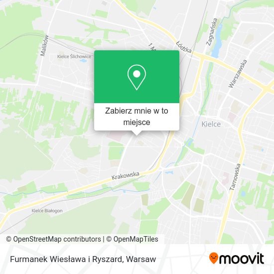 Mapa Furmanek Wiesława i Ryszard