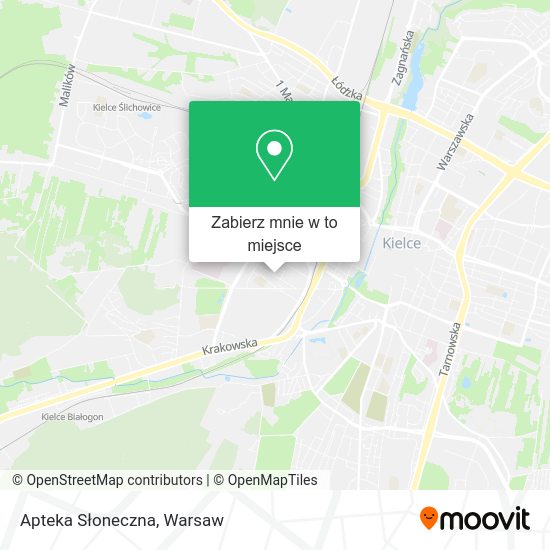 Mapa Apteka Słoneczna