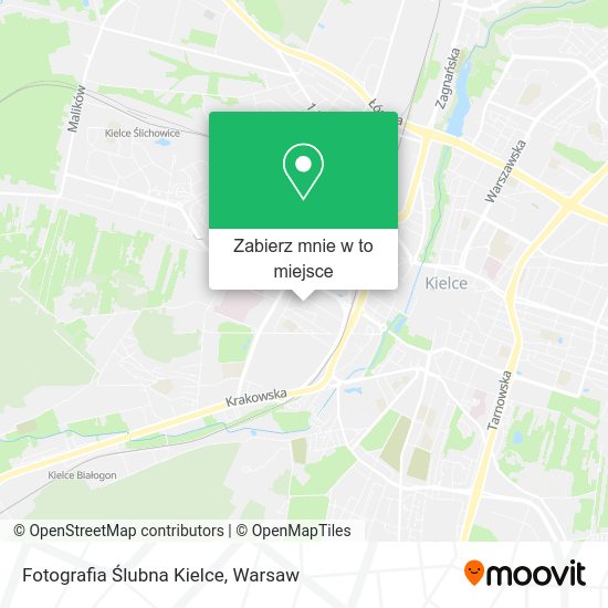 Mapa Fotografia Ślubna Kielce