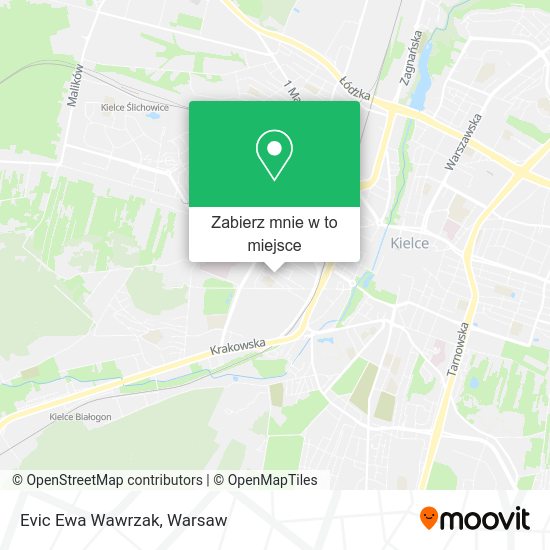 Mapa Evic Ewa Wawrzak