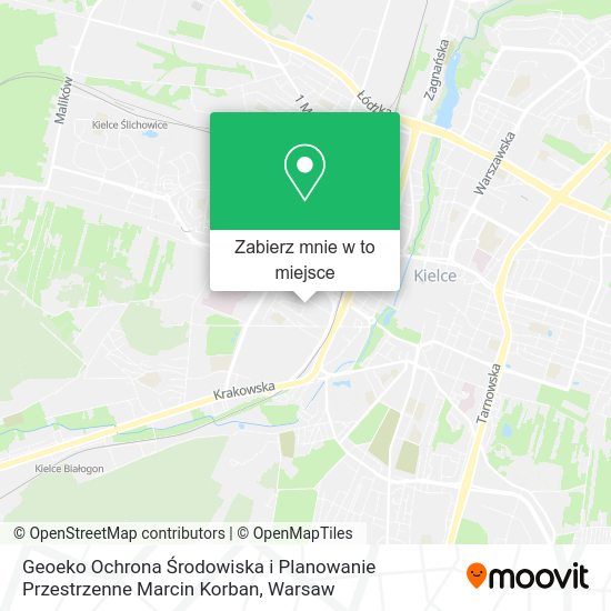 Mapa Geoeko Ochrona Środowiska i Planowanie Przestrzenne Marcin Korban