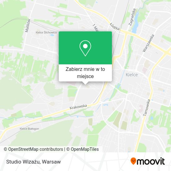 Mapa Studio Wizażu