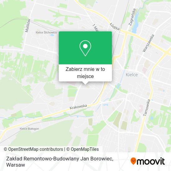 Mapa Zakład Remontowo-Budowlany Jan Borowiec