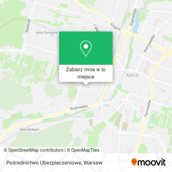 Mapa Pośrednictwo Ubezpieczeniowe