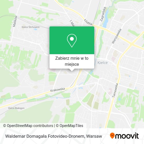 Mapa Waldemar Domagała Fotovideo-Dronem