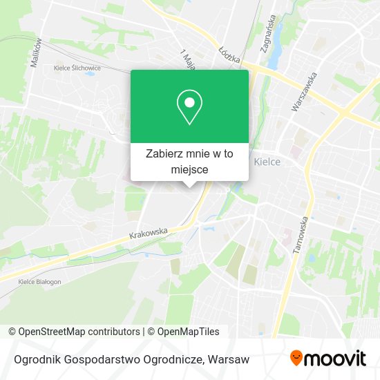 Mapa Ogrodnik Gospodarstwo Ogrodnicze