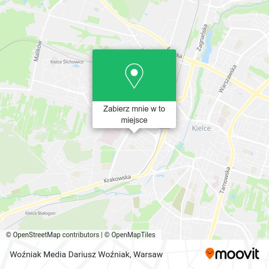 Mapa Woźniak Media Dariusz Woźniak