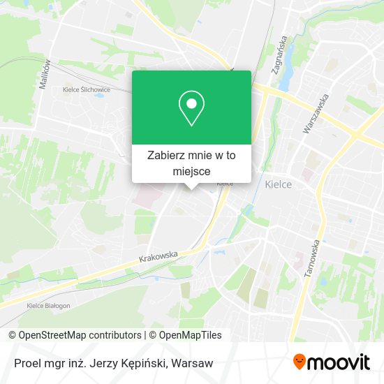 Mapa Proel mgr inż. Jerzy Kępiński