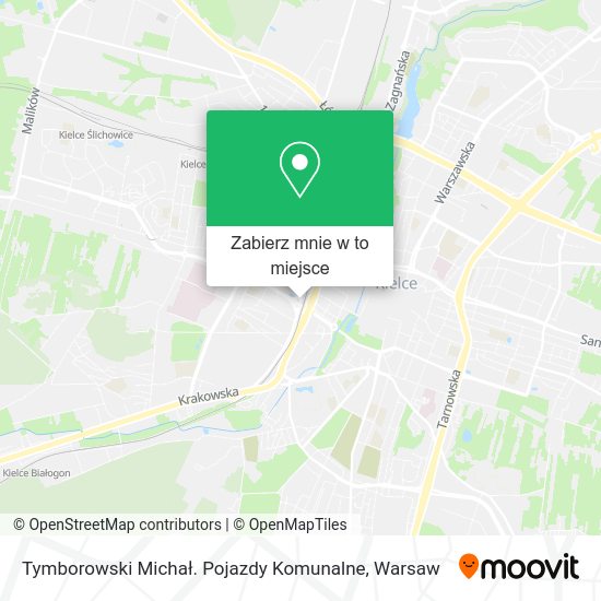 Mapa Tymborowski Michał. Pojazdy Komunalne