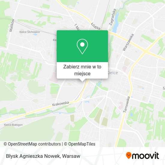 Mapa Błysk Agnieszka Nowek