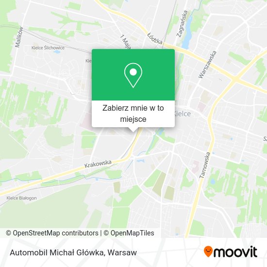 Mapa Automobil Michał Główka