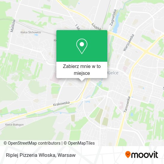 Mapa Riplej Pizzeria Włoska