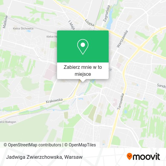 Mapa Jadwiga Zwierzchowska