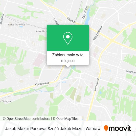 Mapa Jakub Mazur Parkowa Sześć Jakub Mazur