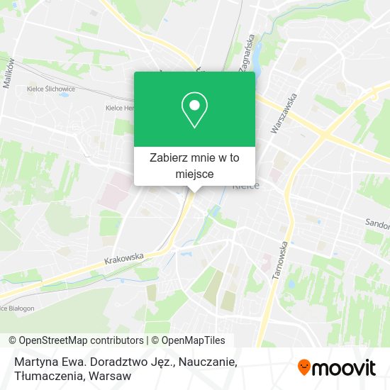 Mapa Martyna Ewa. Doradztwo Jęz., Nauczanie, Tłumaczenia