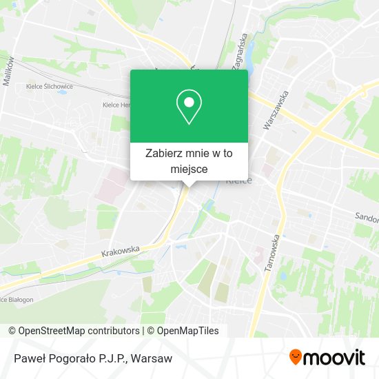 Mapa Paweł Pogorało P.J.P.