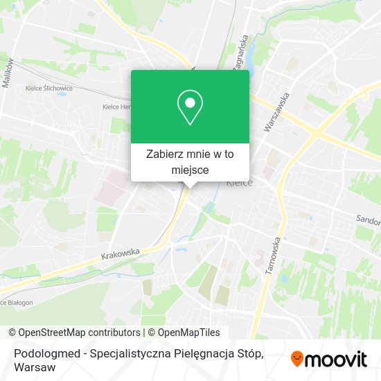 Mapa Podologmed - Specjalistyczna Pielęgnacja Stóp