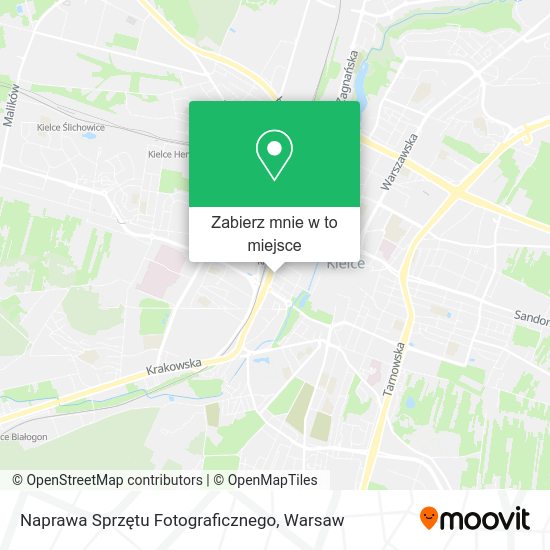 Mapa Naprawa Sprzętu Fotograficznego