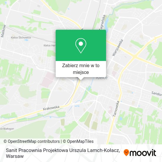 Mapa Sanit Pracownia Projektowa Urszula Lamch-Kołacz