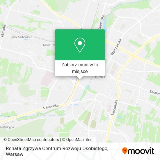 Mapa Renata Zgrzywa Centrum Rozwoju Osobistego