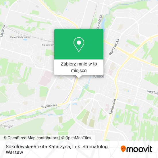 Mapa Sokołowska-Rokita Katarzyna, Lek. Stomatolog