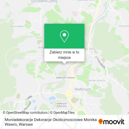 Mapa Moniadekoracje Dekoracje Okolicznosciowe Monika Wawro