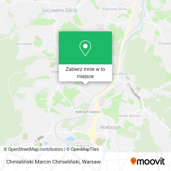 Mapa Chmieliński Marcin Chmieliński