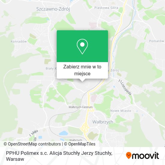 Mapa PPHU Polimex s.c. Alicja Stuchły Jerzy Stuchły